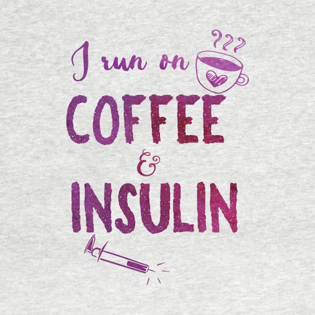 Coffee and Insulin - purple by papillon